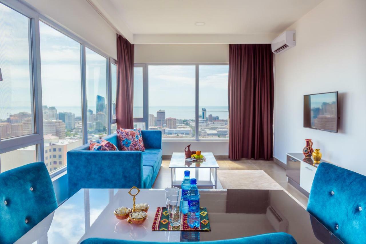 Aparthotel Panorama Baku - 22 Floor Exterior foto