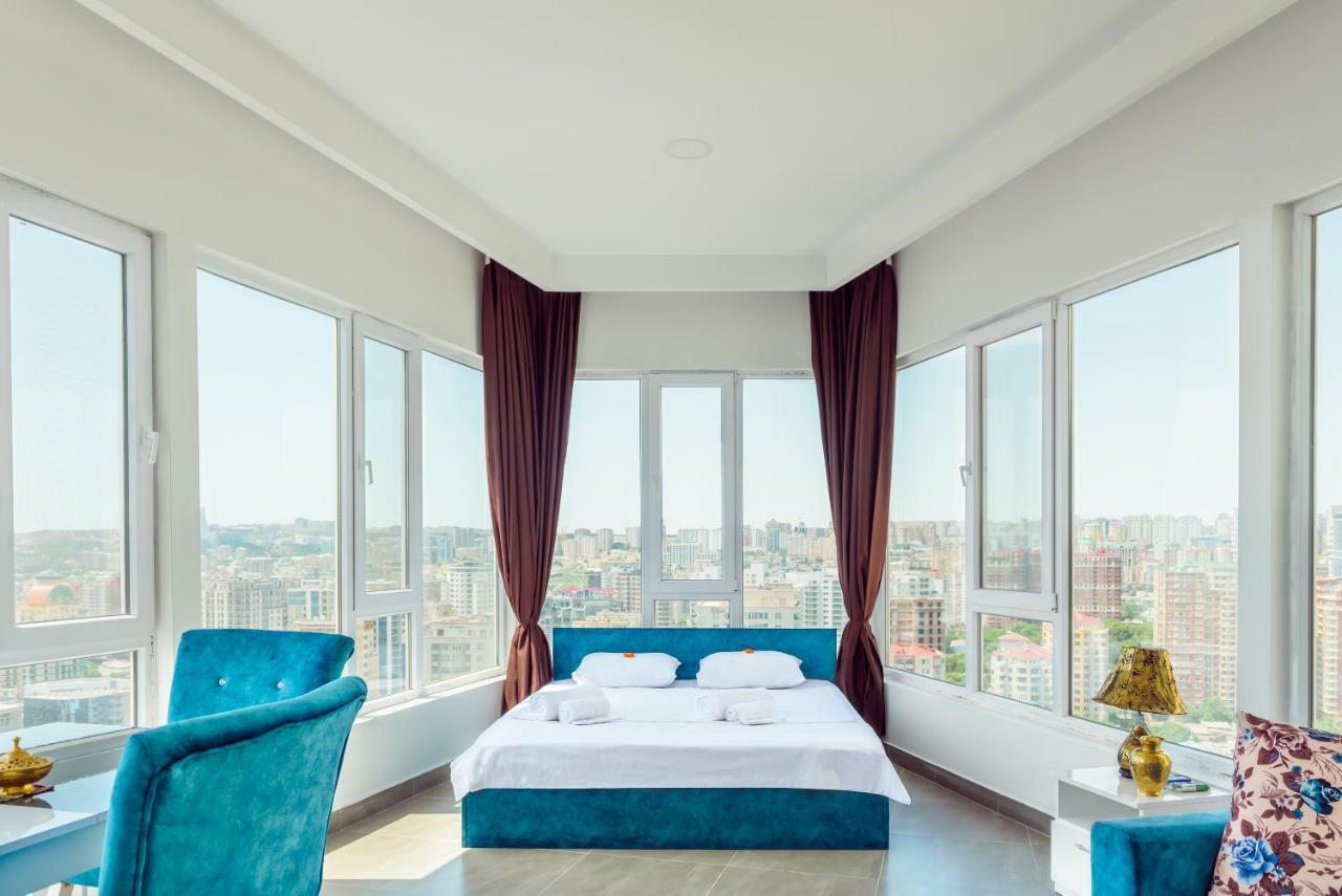 Aparthotel Panorama Baku - 22 Floor Exterior foto